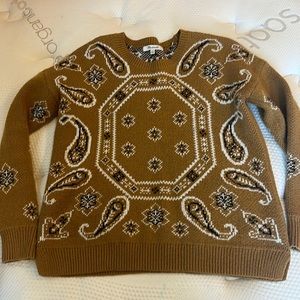 Madewell Bandana Sweatere